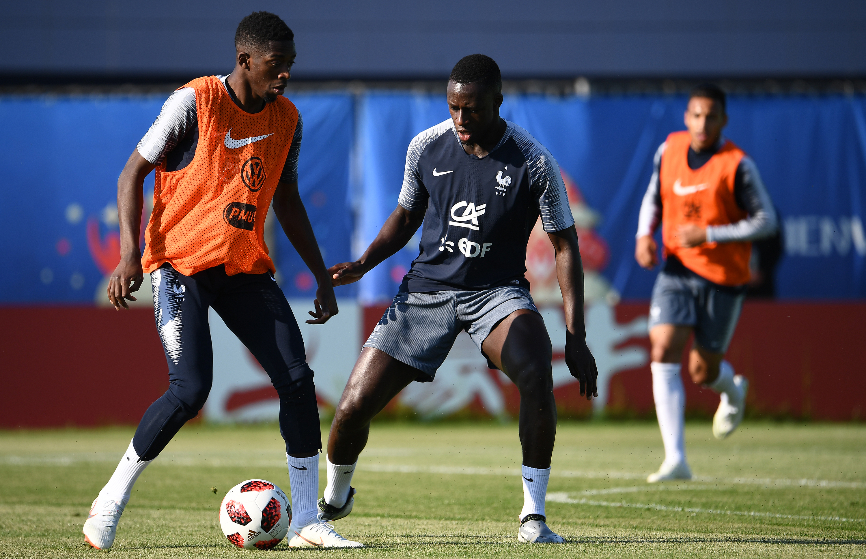 fff Le replay de l'entraînement des Bleus
