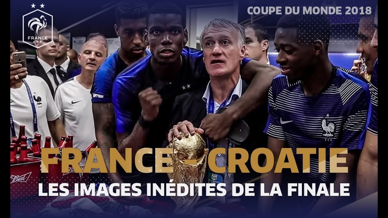 Les images inédites de la finale du Mondial 2018 !
