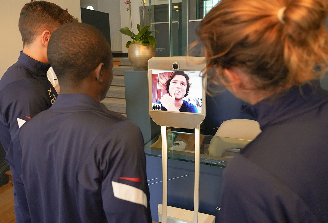 Jonas, une journée avec les Bleus
